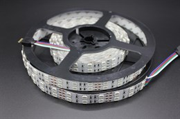 ЛЕНТА СВЕТОДИОДНАЯ 12V 5050 SMD 120LED 28.8W IP IP20 RGB (МУЛЬТИЦВЕТ)