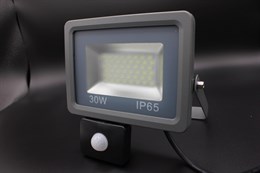 СВЕТОДИОДНЫЙ ПРОЖЕКТОР ПРЕМИУМ С ДАТЧИКОМ ДВИЖЕНИЯ 30W SMD